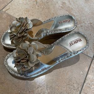 New Born Wedge Sandals size 8